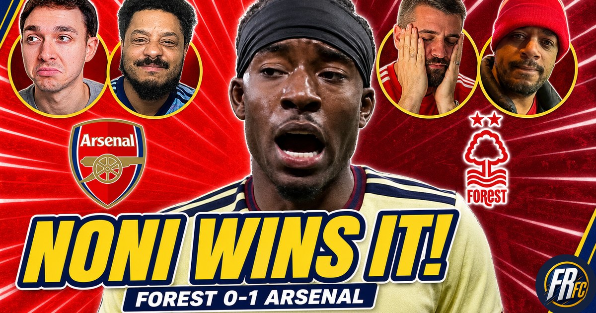 Nottingham Forest and Arsenal YouTubers react to a 0-1 at the City Ground