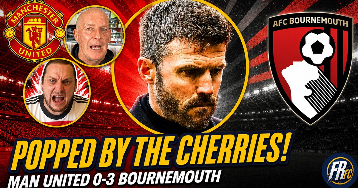 Manchester United and Bournemouth YouTubers react to a 0-3 at Old Trafford