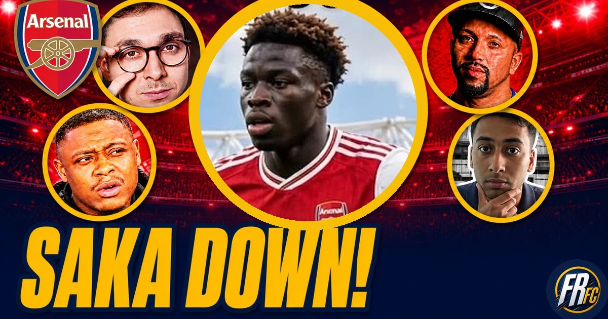 Arsenal YouTubers react as Saka faces weeks out with a thigh injury