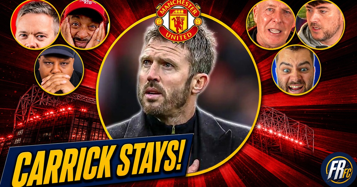 Manchester United YouTubers react as Michael Carrick stays in charge