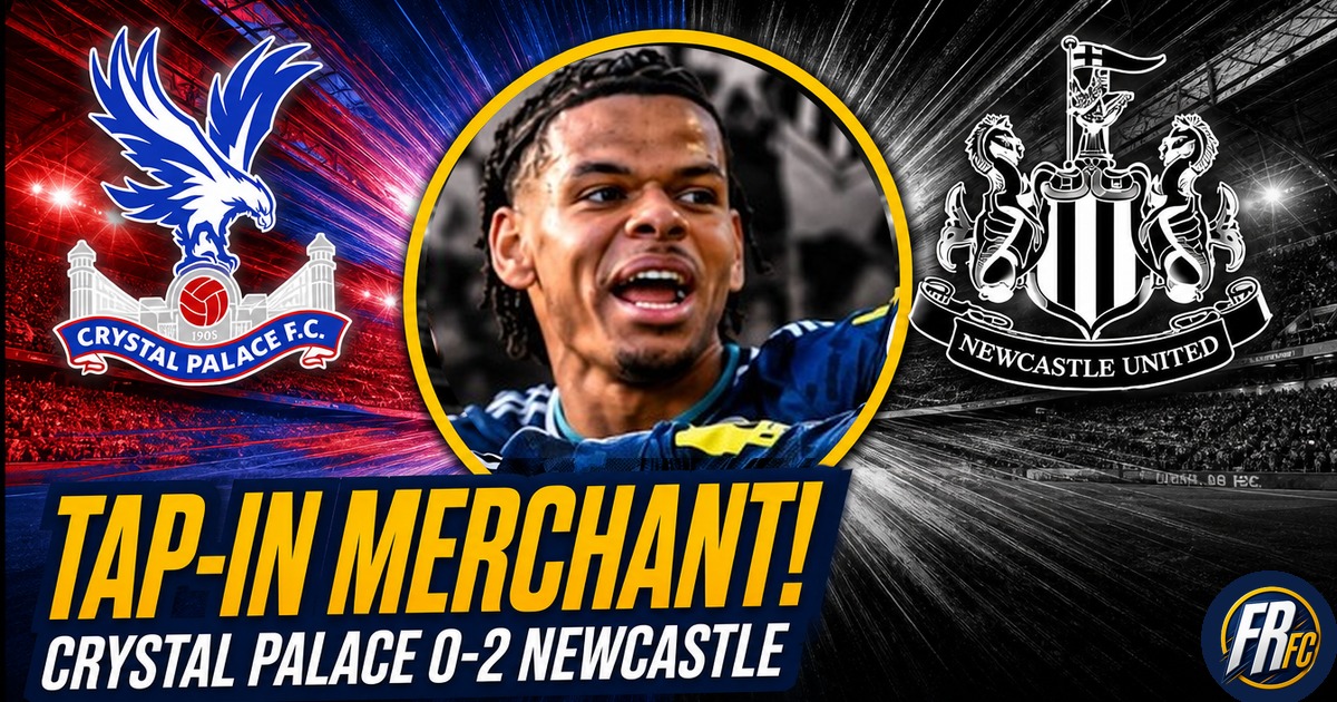 Crystal Palace and Newcastle YouTubers react to a 0-2 at Selhurst Park